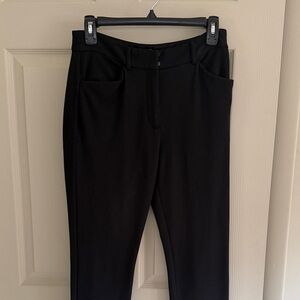 Black Express Stretch Skinny High Rise Pants